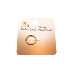 InoPlus Borghett Earring Mono Orecchino Oro 8mm Gold 1 piece