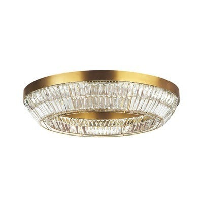 Ceiling Light Led 55W 3000K Metal-Crystal-Antique 