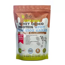 Βιολόγος Organic Whey Choco Protein - Πρωτεΐνη Ορού Γάλακτος Κακάο, 500gr