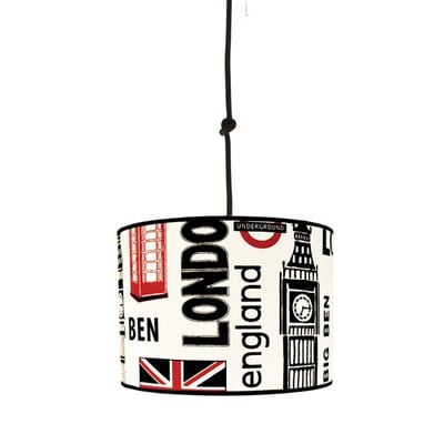 Pendant Light 1 Light Cylinder London 1Xε27