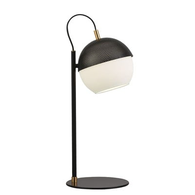 Table Lamp 55cm Black Ε27 60W Brody