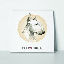 English bull terrier dog 391564774 a