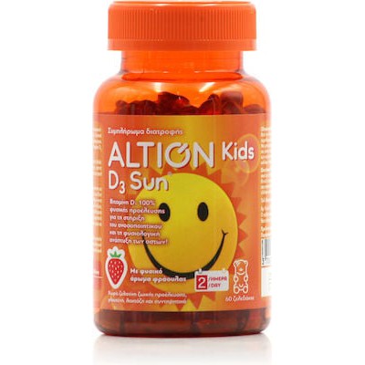 Altion Kids D3 Sun  60 ζελεδάκια