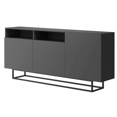 Μπουφές 180x82x37cm 21113-ENJ-B-g Γραφίτης