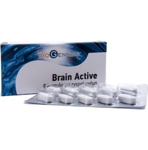 Viogenesis Brain Active Συμπλήρωμα Διατροφής για τ