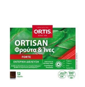 Ortis Ortisan Forte Fruits & Fibres-Συμπλήρωμα Δια