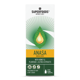 Superfoods Anasa Σιρόπι για το Βήχα, 120ml