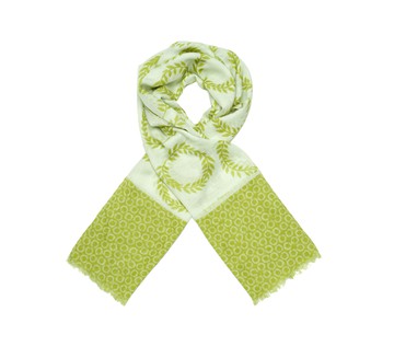 Myrtle wreath stole – olive green