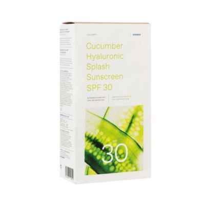 KOREES Cucumber Hyaluronic Splash Sunscreen Spray SPF30 Αντηλιακό Προσώπου & Σώματος 150 ml & Δώρο Cucumber Bamboo Αφρόλουτρο 250 ml