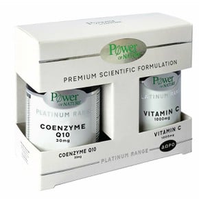 Power Platinum Coenzyme Q10, 30 Κάψουλες & ΔΩΡΟ Vi