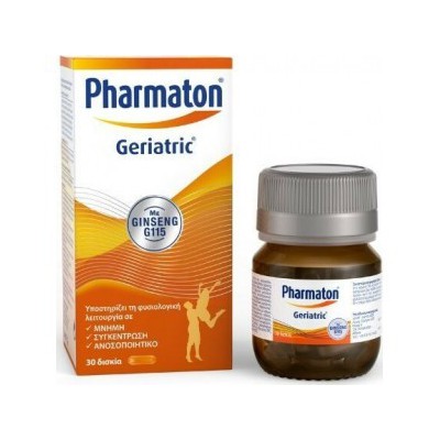 Pharmaton Geriatric Πολυβιταμίνη με Ginseng G115 3