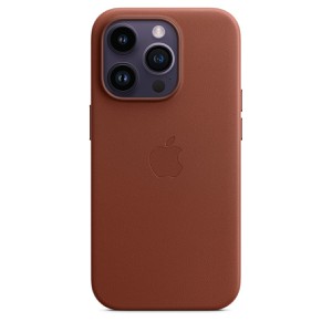 Apple Leather Case with MagSafe Umber iPhone 14 Pr