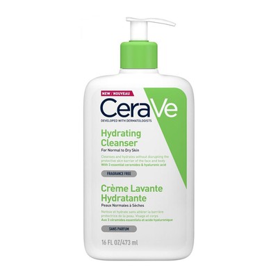 CeraVe - Hydrating Cleanser Κρέμα Καθαρισμού Προσώπου & Σώματος - 473ml