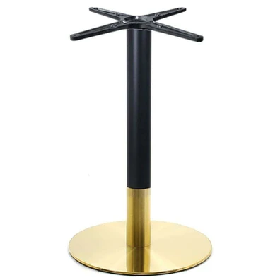 Riva Βάση Τραπεζιού Gold Inox #201 - Black / 11,70