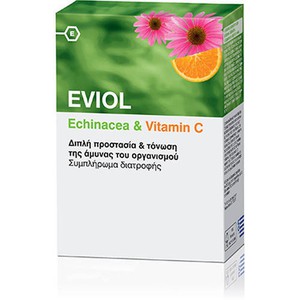 EVIOL Echinacea & Vit C 60caps
