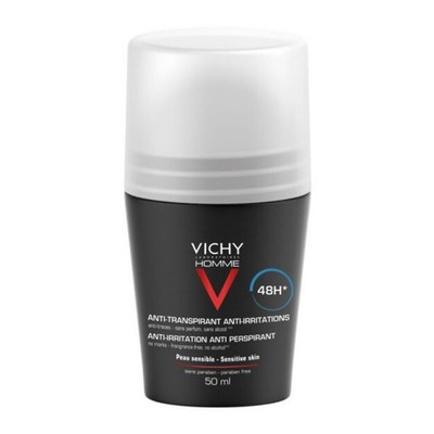 VICHY Homme 48h Deodorant Roll-on for Sensitive Sk