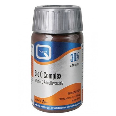 Quest Bio C Complex Vitamin C & Bioflavonoids 30ta