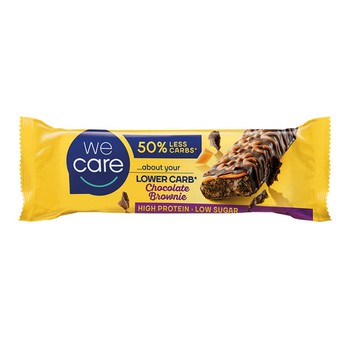 WE CARE LOWER CARB BAR CHOCOLATE BROWNIE 60GR