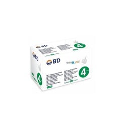 BD Micro Fine Penta Point Sterile Insulin Needles 4mm x 0.23mm (32G) 100 pieces