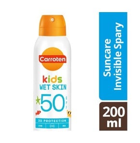 Carroten Kids Wet Skin Invisible Body Spray SPF50-