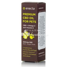 Enecta 5% (500mg) CBD Oil for Pets - Έλαιο CBD για κατοικίδια, 10ml