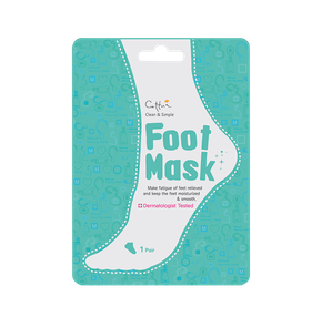 Cettua Clean & Simple Foot Mask Μάσκα Ποδιών, 1 Ζε
