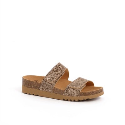 Scholl Lusaka Sand Γυναικεία Ανατομική Παντόφλα F3