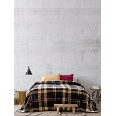 Κουβέρτα Βελουτέ Μονή 160x220 - Olivia Kocoon Home