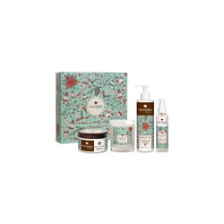 Messinian Spa Promo Christmas Joy Chai Latte Gift Set With Βody Βutter 250ml + Shower Gel 300ml + Hair & Body Mist 100ml + Gift Scented Candle 1 picie