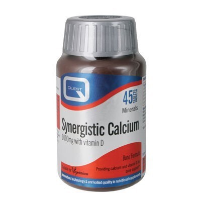 Quest Synergistic Calcium 1000mg With Vitamin D 45