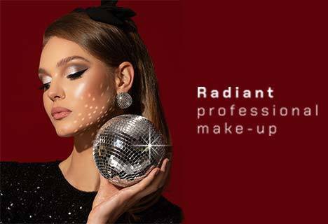 RADIANT, professional makeup