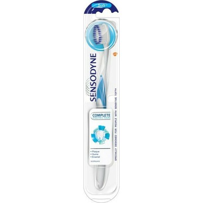SENSODYNE Complete Protection Soft Μαλακή Οδοντόβουρτσα Σε Διάφορα Χρώματα 1 Τεμάχιο