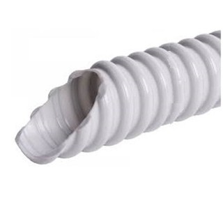 Σωλήνας Σπιράλ PVC Ελαφρού Τύπου Φ30 Γκρι Courflex