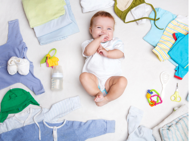 Επιλέγοντας τα ρούχα του μωρού 