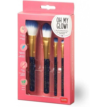 LEGAMI OH MY GLOW SET OF 4 MAKEUP BRUSHES STARS 