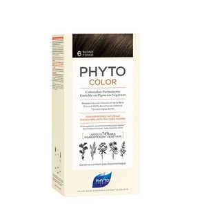 Phyto Phytocolor Μόνιμη Βαφή No6 Dark Blond Ξανθό 