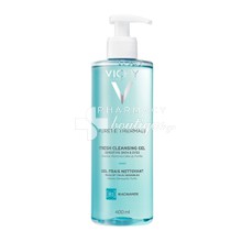 Vichy Purete Thermale Fresh Cleansing Gel for Sensitive Skin & Eyes - Τζελ Καθαρισμού για Πρόσωπο & Μάτια, 400ml