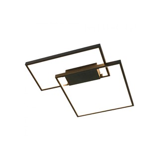 Ceiling Light with Integrated LED 38W 3000Κ Black 