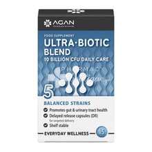 Agan Ultra Biotic Blend - Προβιοτικά, 15 veg. caps
