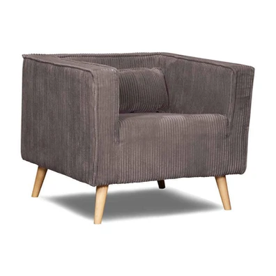 Πολυθρονα 73x70x68 Bliumi VANESSA 1067 IN Ash