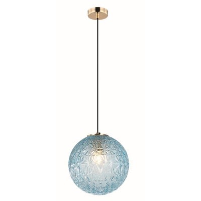 Pendant Light Blue Aspa Φ25 Ε27 40W Max