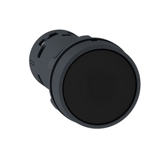 Button with Latching Black  1ΚΑ XB7NH21