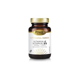 Power Health Liposomal Range Vitamin C 300mg + Vitamin D3 1000iu Συμπλήρωμα Διατροφής Για Την Ενίσχυση Του Ανοσοποιητικού Συστήματος 30 κάψουλες