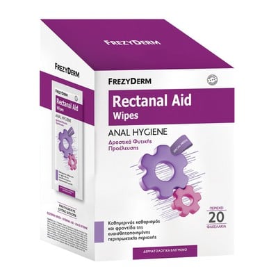 Frezyderm Rectanal Aid Wipes Μαντηλάκια για Φροντί