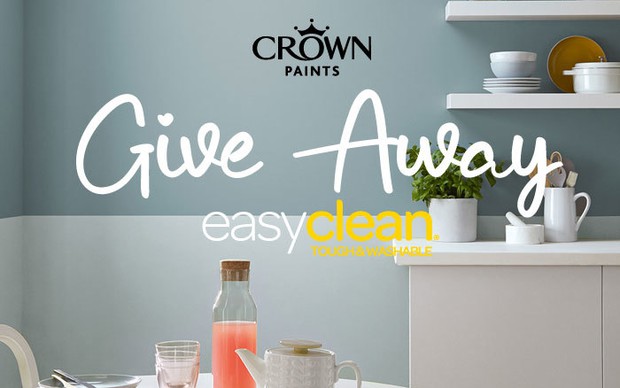 Give Away το σούπερ ανθεκτικό χρώμα κουζίνας της Crown
