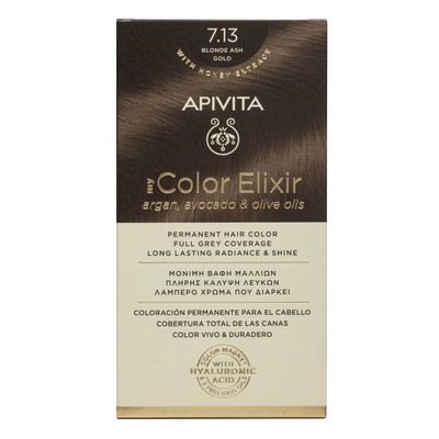 Apivita My Color Elixir 7.13 Βαφή Μαλλιών Ξανθό Σα