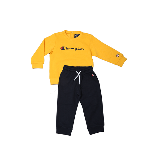 Champion Boy Toddler Crewneck Suit (306531)-YELLOW