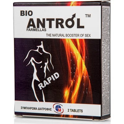 MEDICHROM Bio Antrol Συμπλήρωμα Για Τη Σεξουαλική Υγεία 2 Ταμπλέτες