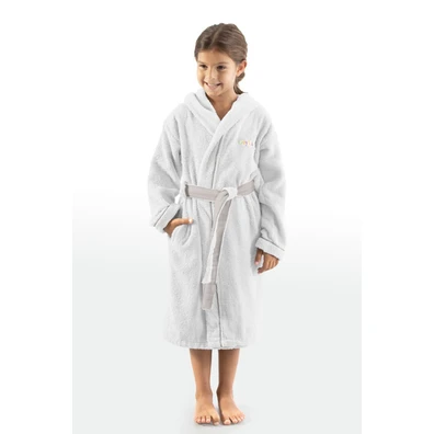 Παιδικό Μπουρνούζι Kiddies White 6-8 Ετών guy Laro