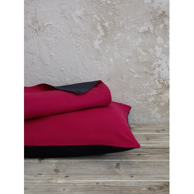 Σετ Παπλωματοθήκη Υπέρδιπλη Abalone - Ruby red / B